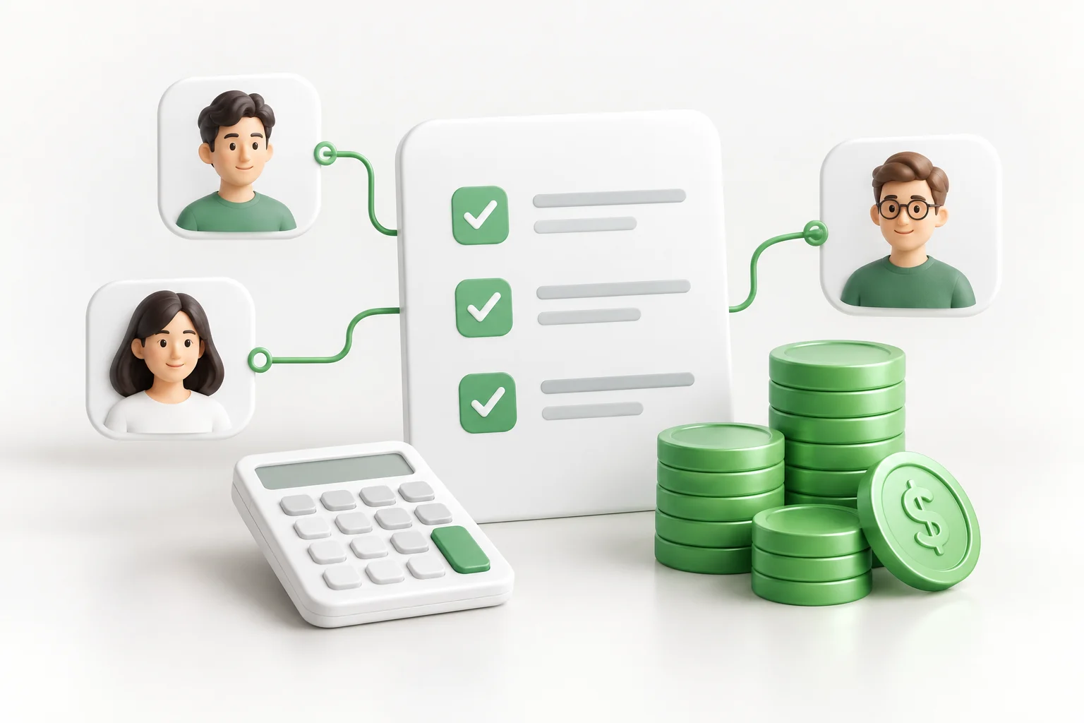 Начисления связаны с выполненной работой
